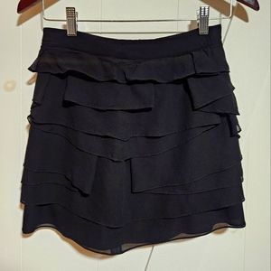 Silk skirt Club Monaco black 0 EUC
